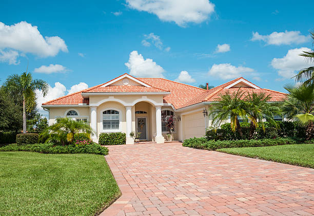 Residential Paver Driveway in Bagdad, FL